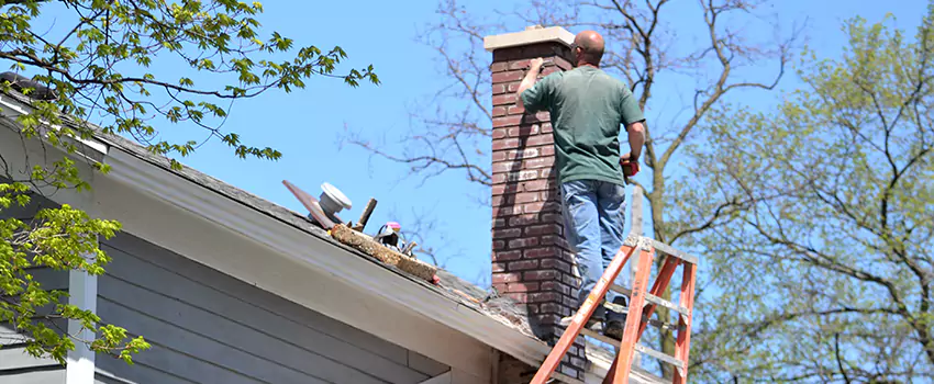 Vinyl and PVC Chimney Flashing Installation in Dinglewood, GA